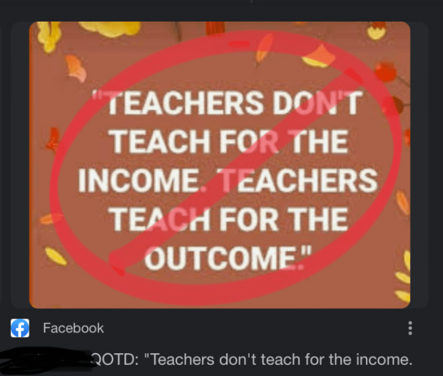 Teaching As Professional Altruism Must&nbsp;End